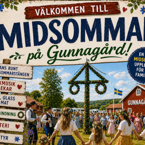 Midsommar på Gunnagård